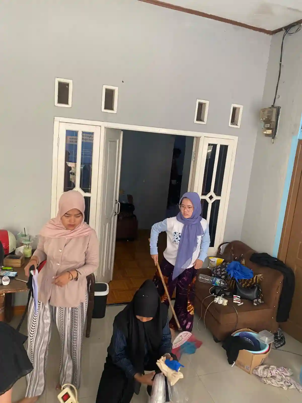 Penataan Akhir Posko Menjelang Berakhirnya KKN