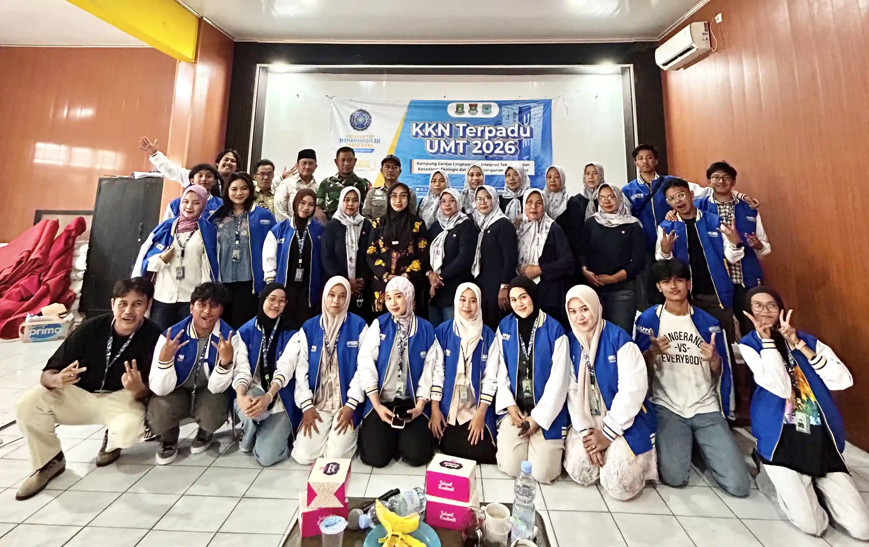 ACARA PENUTUPAN MAHASISWA KKN UMT 2026 DI KANTOR DESA PANONGAN