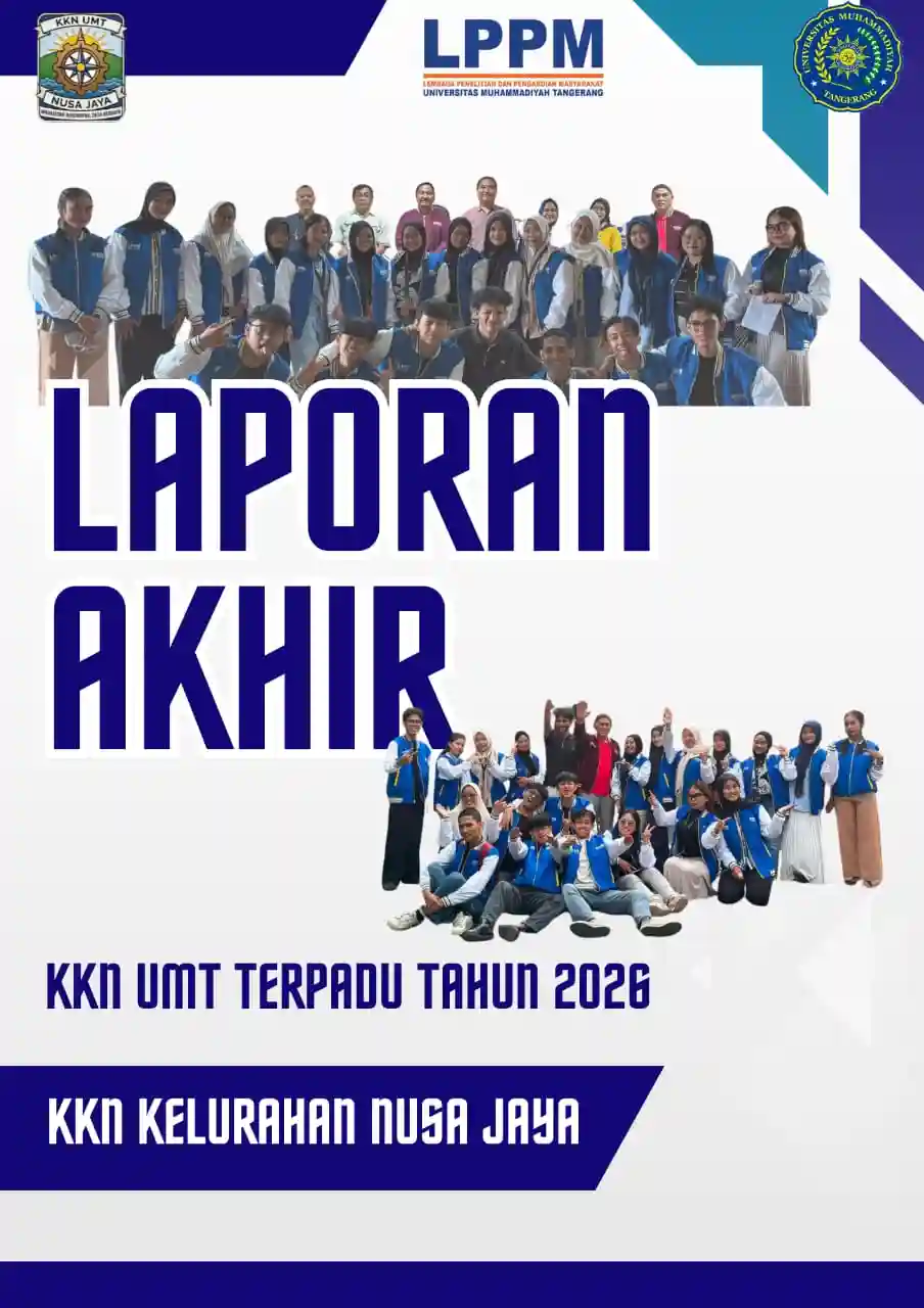 LAPORAN AKHIR KKN UMT TERPADU KELURAHAN NUSA JAYA TAHUN 2026