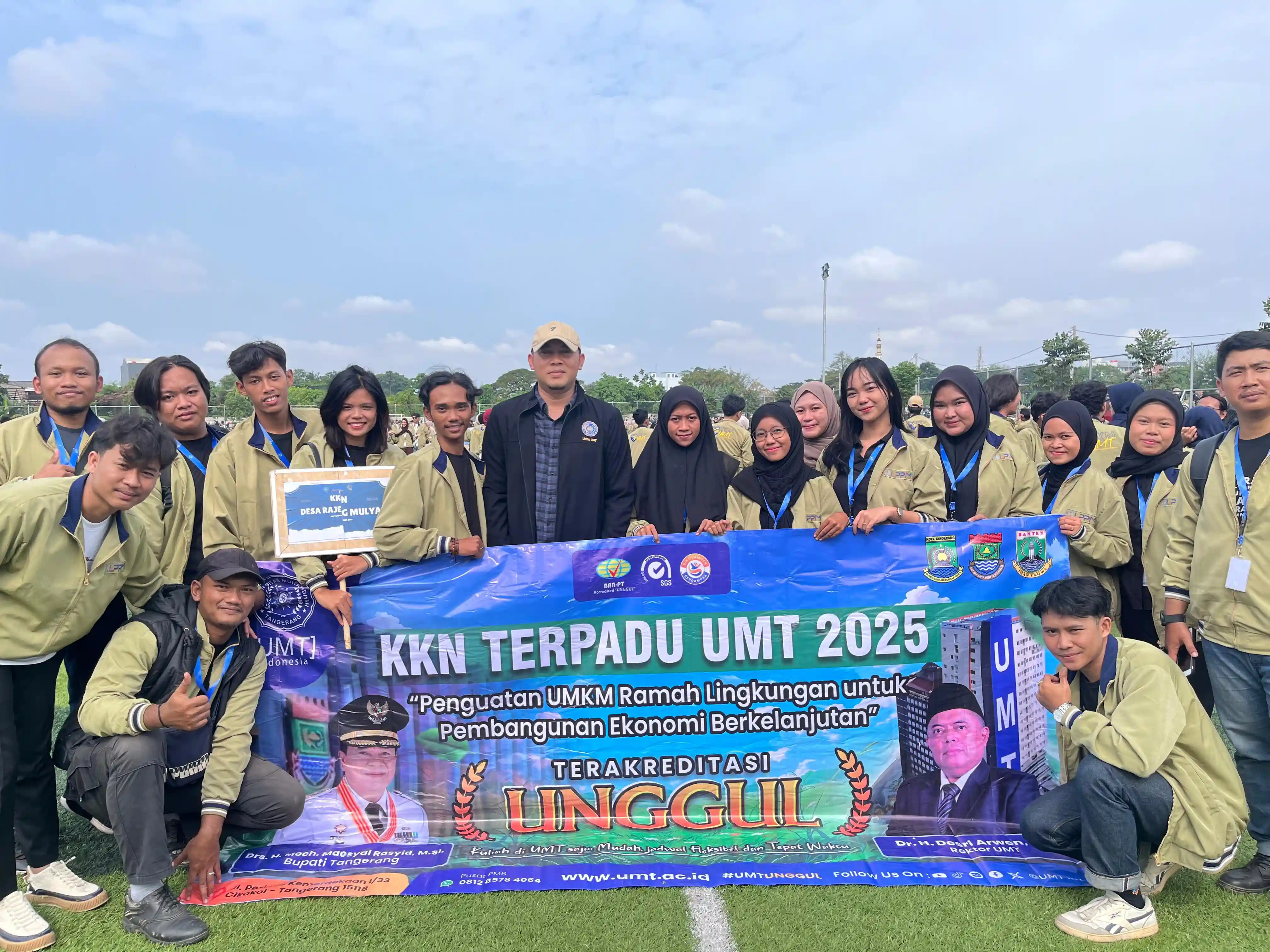 LAPORAN KELOMPOK KKN DESA RAJEG MULYA 2025