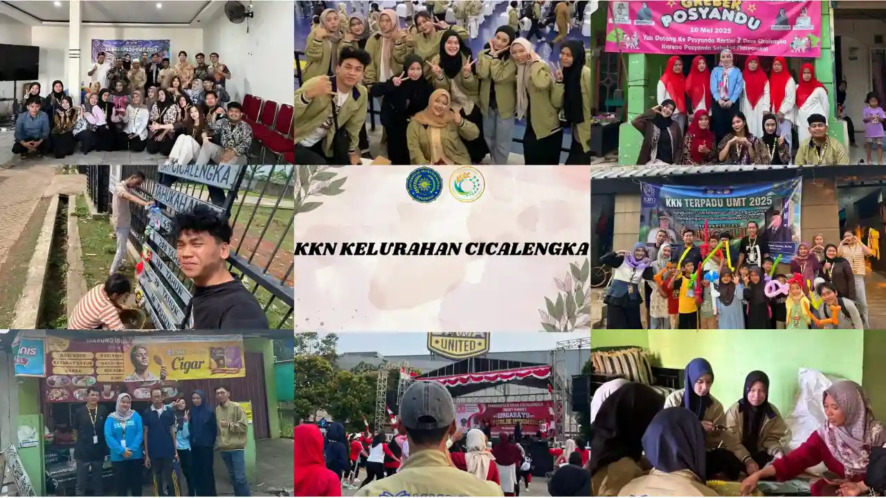 LAPORAN KELOMPOK KEGIATAN KKN TERPADU 2025 KELURAHAN CICALENGKA