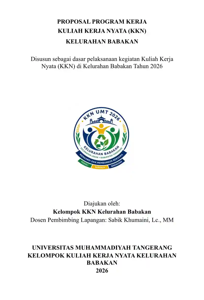 Proposal Kegiatan KKN Kelurahan Babakan