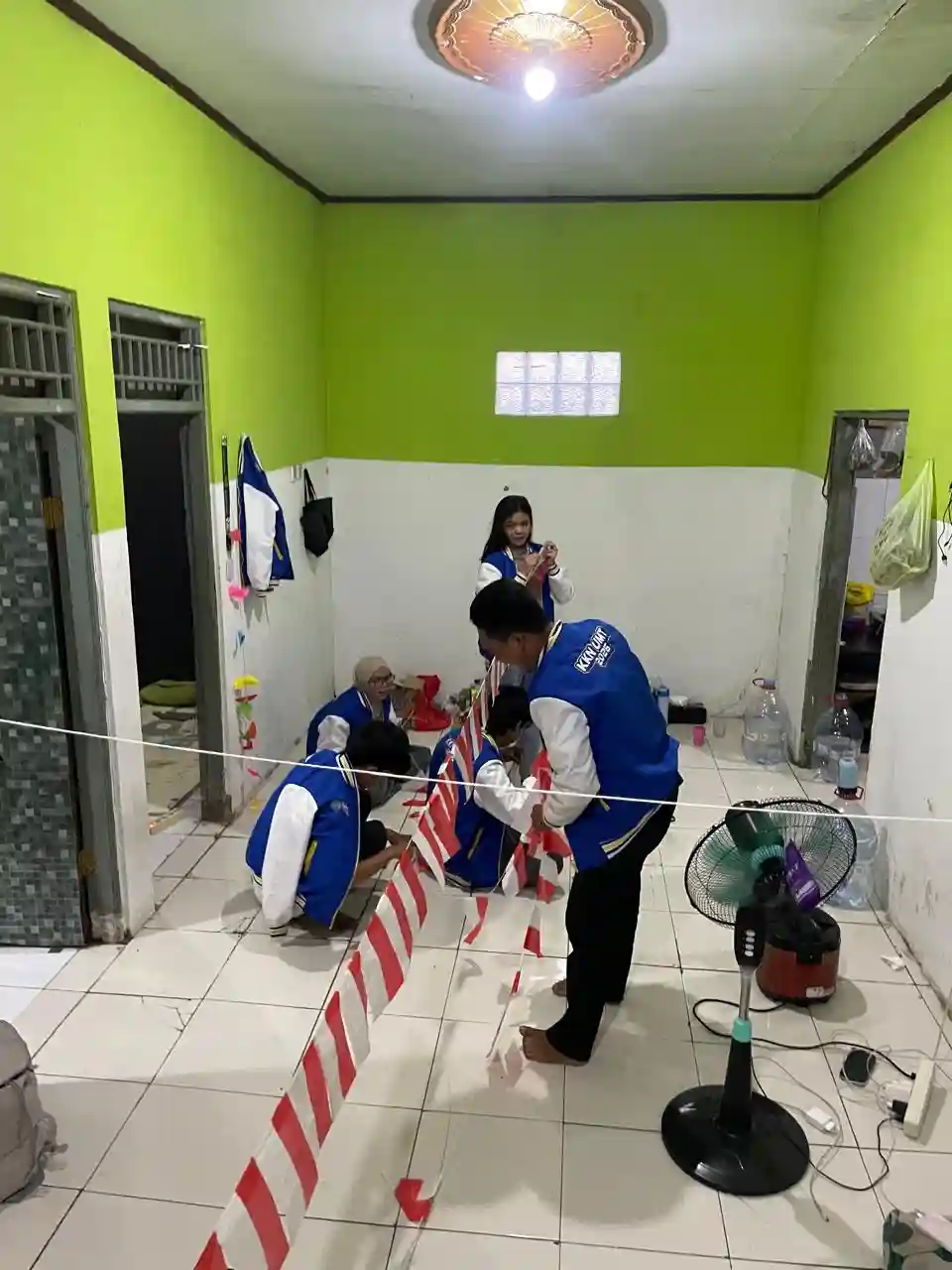 Persiapan 17 Agustus HUT RI ke 81 di Desa Bojong Renged